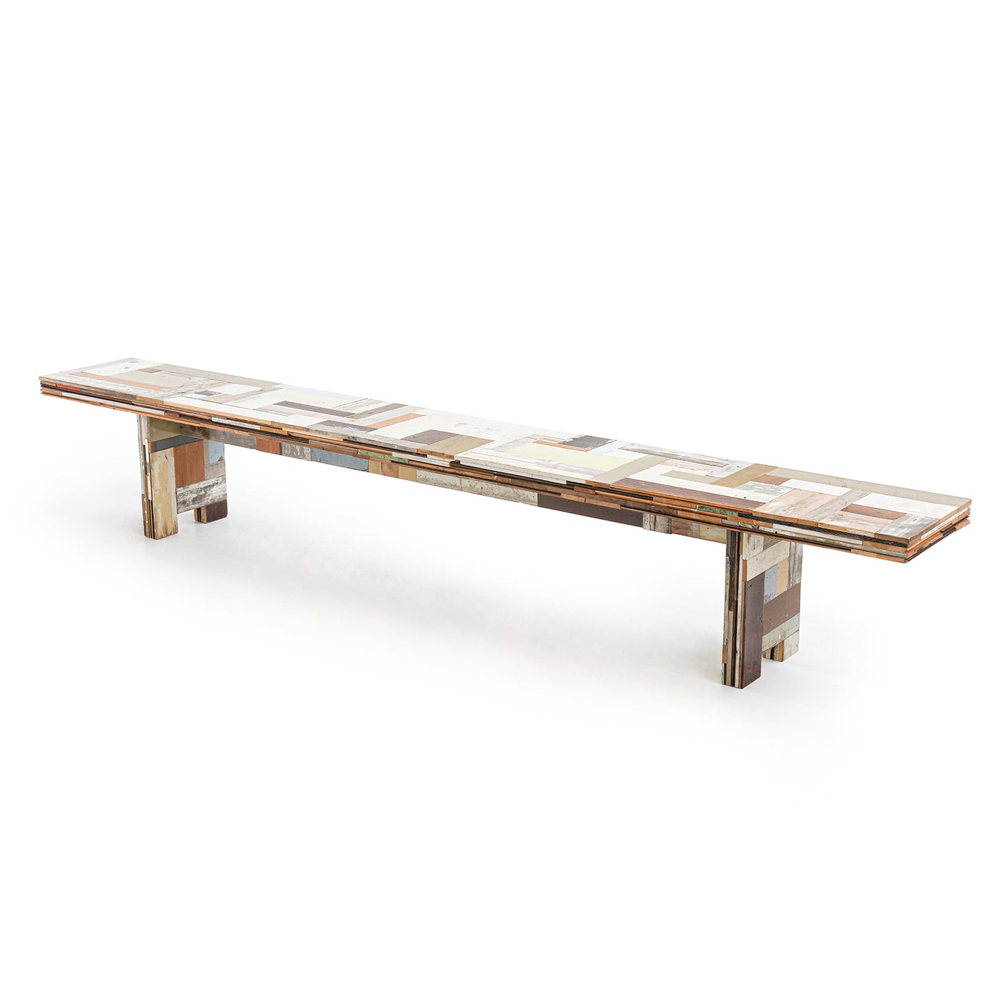 Waste Bench in Scrapwood