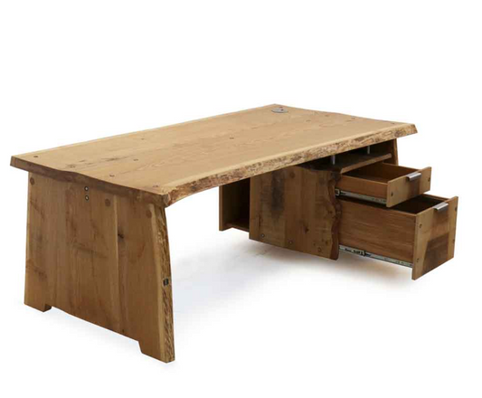 Tree-trunk Desk Table