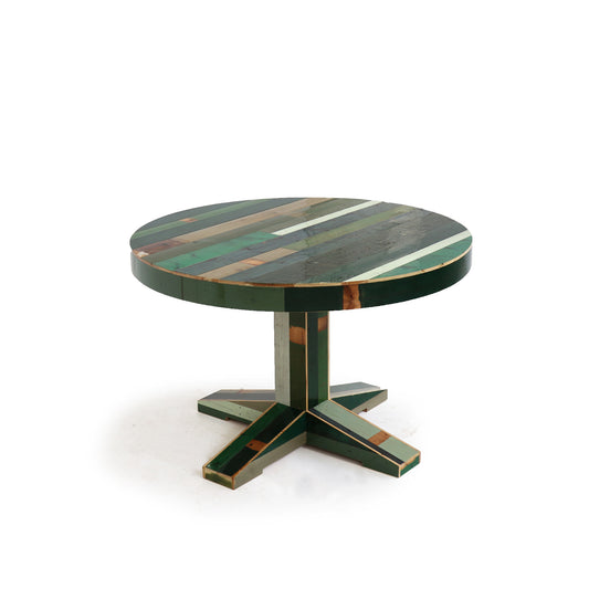 Canteen Table in Scrapwood - Round