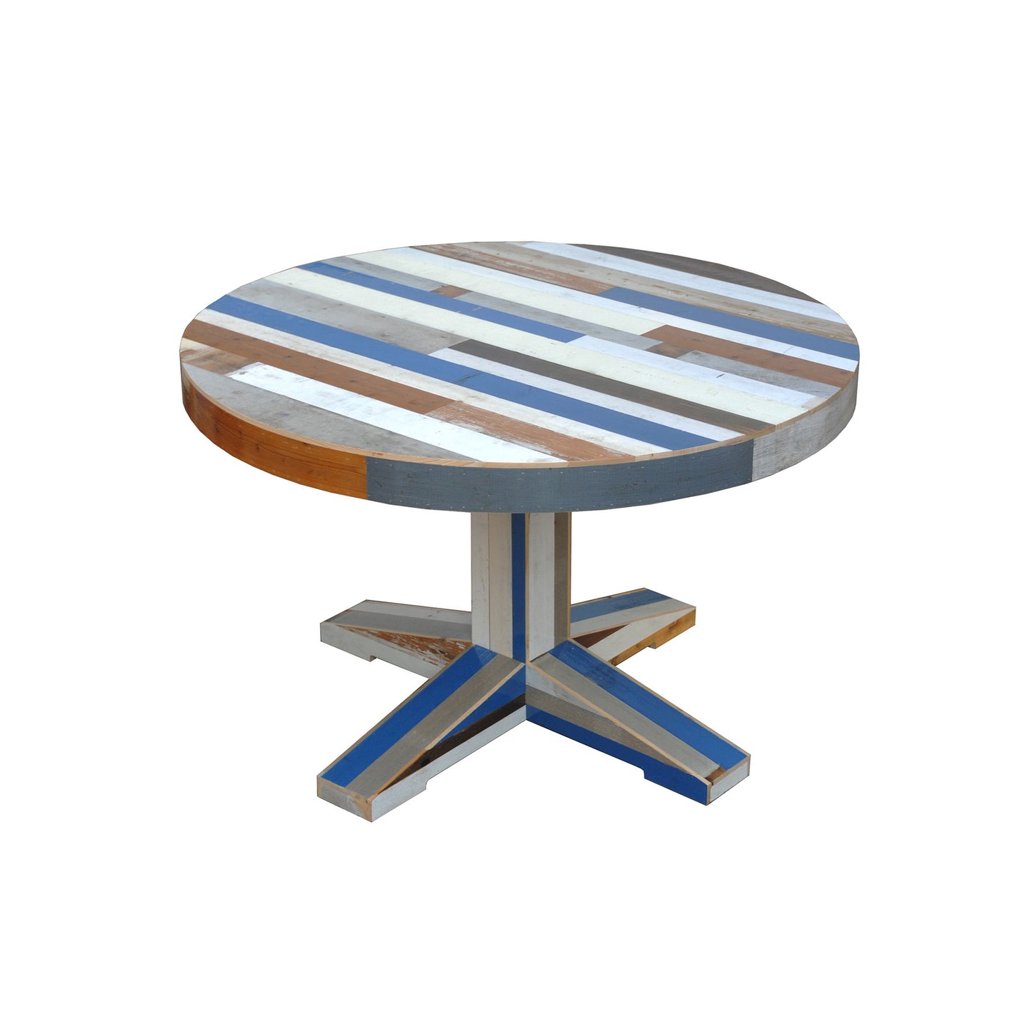 Canteen Table in Scrapwood - Round