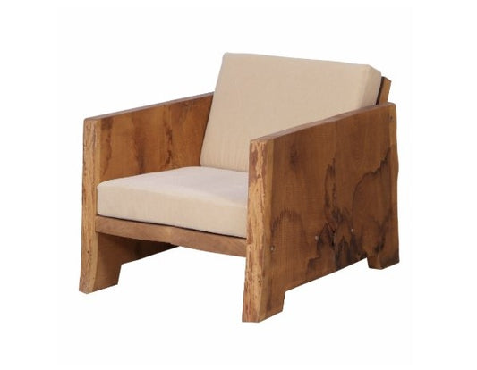 Tree-trunk armchair