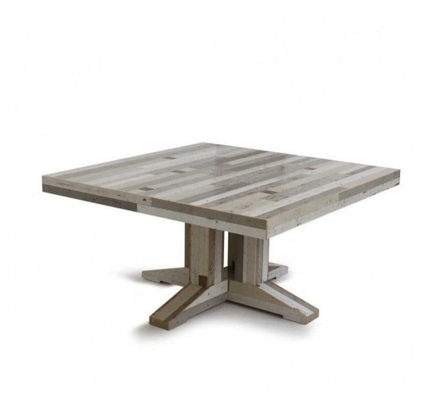 Canteen Table in Scrapwood – Square