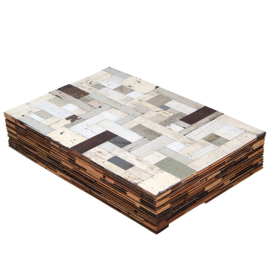 Waste Coffee Cube in Scrapwood